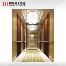 Zhujiangfuji titanium slating 8 ascensor de pasajeros ascensor de pasajeros en venta